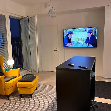 Apartamento To Luxstudio Minervasuite From Helsinki Airport 6 Min, To 27min, Freeparking In Kivistoein Kivistoe *
