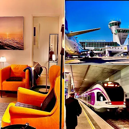 To Luxstudio Minervasuite From Helsinki Airport 6 Min, To 27min, Freeparking In Kivistoein Kivistoe *
